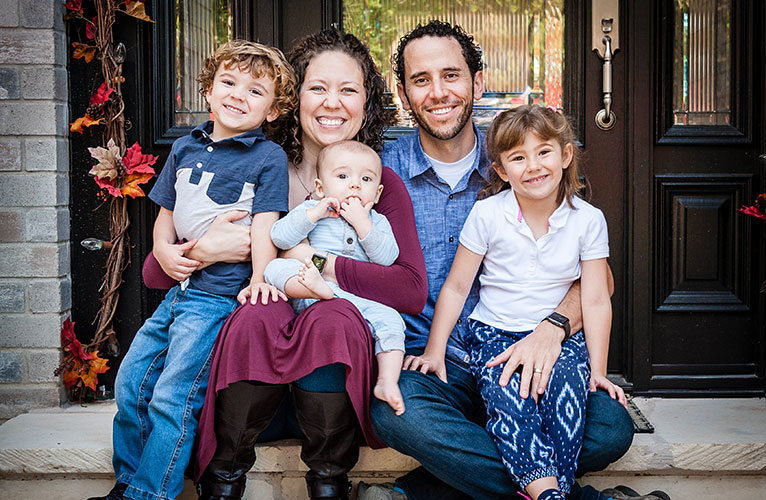 Angie Cannon and Her Family