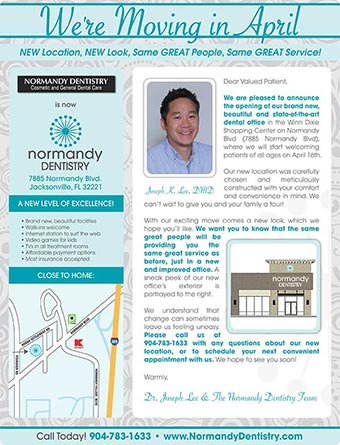 Normandy Dentistry Transition Letter