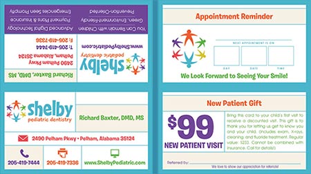 Shelby Pediatric Dentistry Referral Card