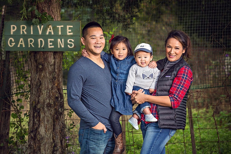 Vanxai Luangrath with his family
