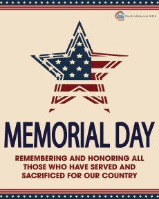 may memorial day poster practice cafe