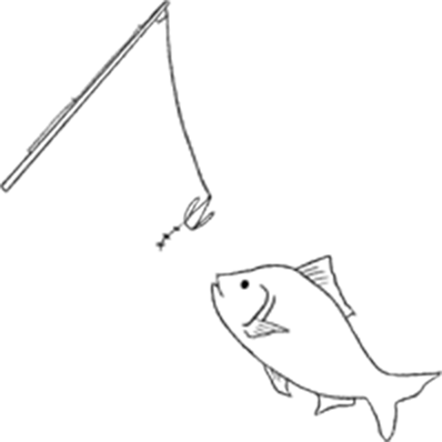 Animated fishing