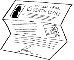 illustration of transition letter