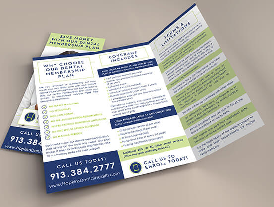 Trifold brochure