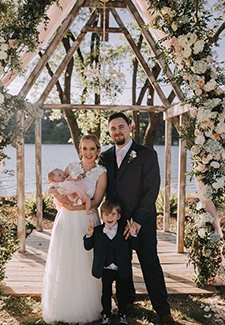 Jessie and her family