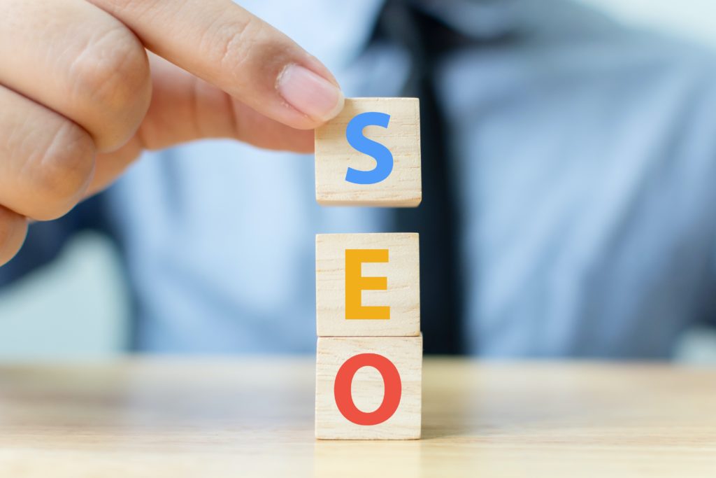 Building blocks that spell SEO