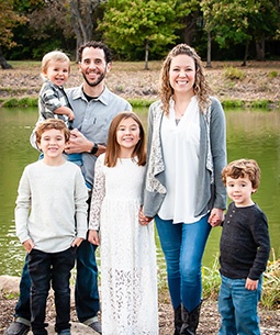 Angie Cannon and her family