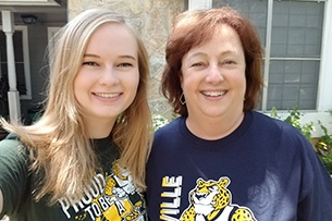 Shannon and her mother