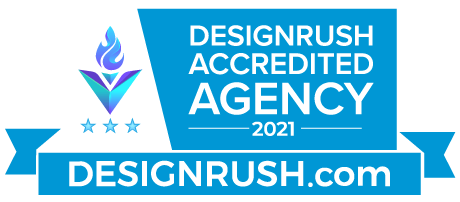 DesignRush Accredited Agency 2021 - DesignRush.com