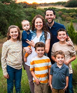 Angie Cannon and her family
