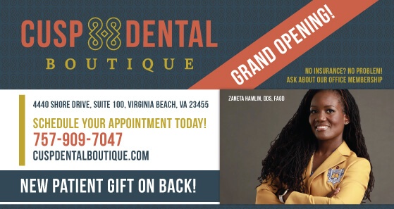 Hamlin - Cusp Dental Boutique postcard front