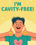 I'm Cavity Free poster