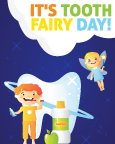 It's Tooth Fairy Day poster